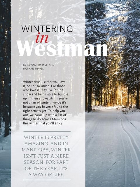 WINTERING in Westman